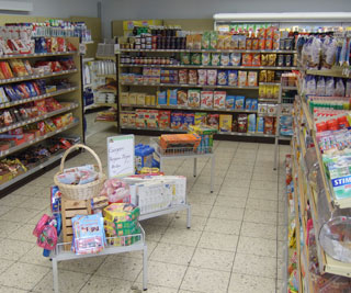 Volle Gestelle